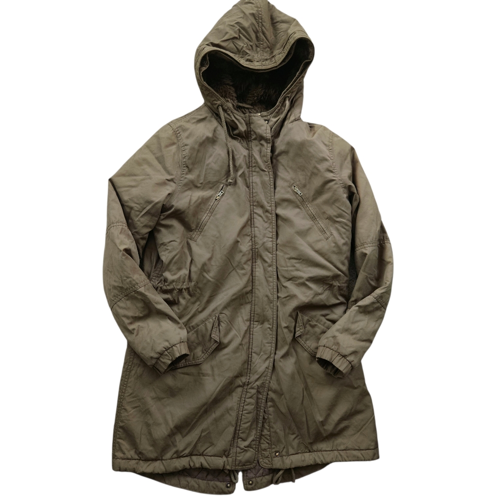 American Eagle Small Olive Green Winter Coat